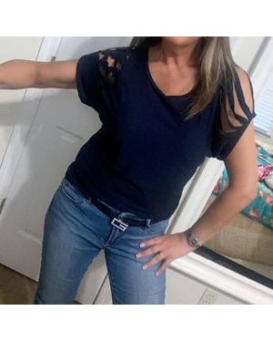 E. Luna Stars And Stripes Tee - Blue