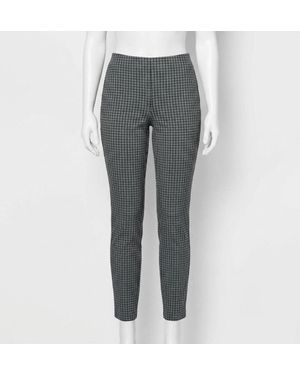 Spanx Ponte Slim Straight Jacquard Pants - Gray