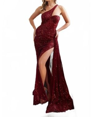 Cinderella Divine Kimberly Maxi Gown - Red