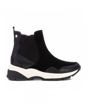 Xti Casual Booties - Black