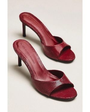 Black Suede Studio Freddie 65 Mules