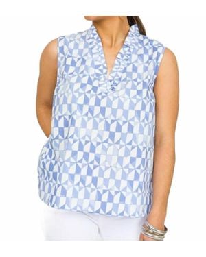 Michelle Mcdowell Lennon Top - Blue