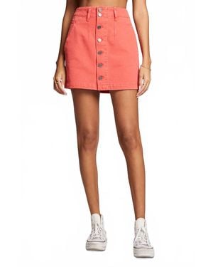 Saltwater Luxe Poppy Mini Skirt - Red