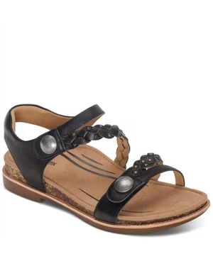 Aetrex Jenn Casual Sandals - Brown