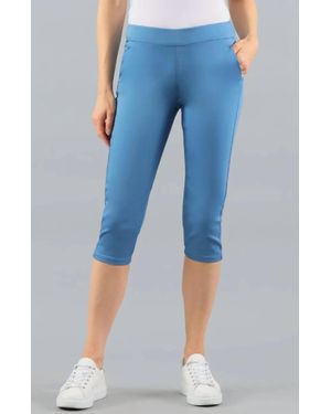 Lisette Capri Pants - Blue