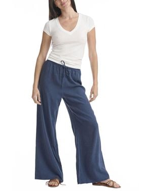 Splendid Draw String Pant - Blue