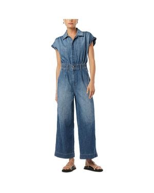 Joe's Jeans Wide Leg Cap Sleeve Jumpsuit - Blue