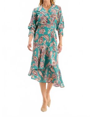 tyler boe Jules Midi Dress - Green