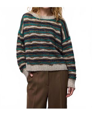 Summum Alpaca Crewneck Sweater - Green
