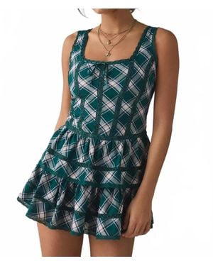LoveShackFancy Torres Dress - Blue