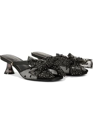 Circus by Sam Edelman Circny By Sam Edelman Natalina Sandals Kitten Heel Htat1000 - Black