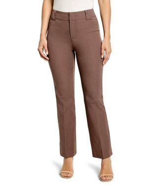 NIC+ZOE Plaza Demi Boot Pant - Brown
