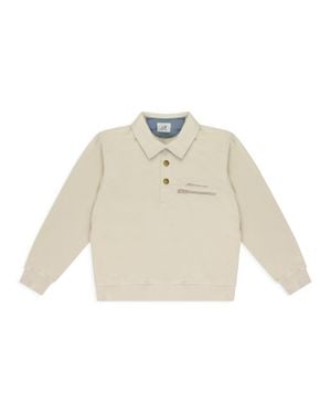 Aimé Leon Dore New Balance Fleece Popover Work Jacket - White