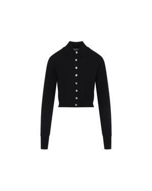 Sportmax Virgin Wool Perseo Cardigan - Black