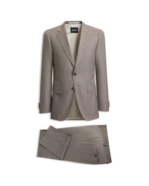 BOSS Two-Piece Slim-Fit Suit - Gray