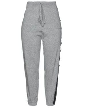 Pink Memories Jogger Pants - Gray