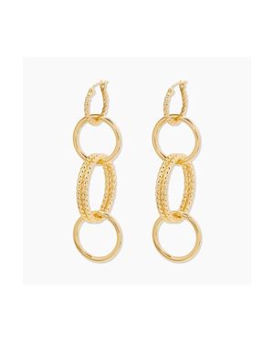 Gorjana Crew Versatile Hoops Earrings - Metallic