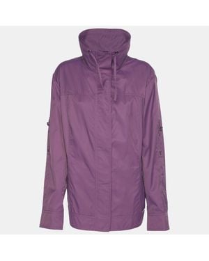Elena Miro Cotton Nylon Jacket - Purple