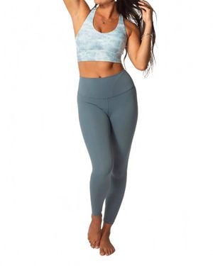 Lovlei Elite Solid Leggings - Blue