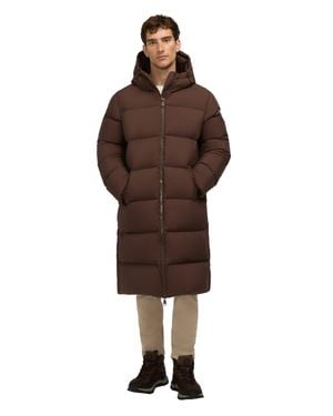 Pajar Jovan Heavyweight Long‑Length Puffer Jacket - Brown