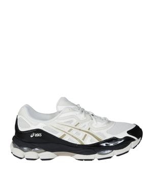 Asics Gel-Nyc Low-Profile Mesh Gel-Cushioned Sneakers - White