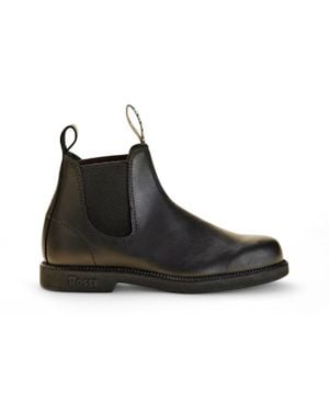 Rossi Boots Rossi 607 Booma Leather Chelsea Boots - Black
