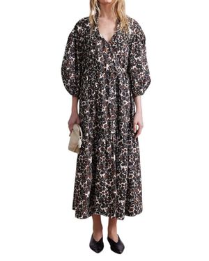 Apiece Apart Marias Maxi Dress - Black