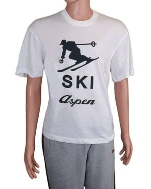 Bally Ski Aspen Graphic T-Shirt - Gray