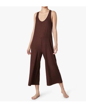 Beyond Yoga Featherweight Hang Loose Jumpsuit - Brown