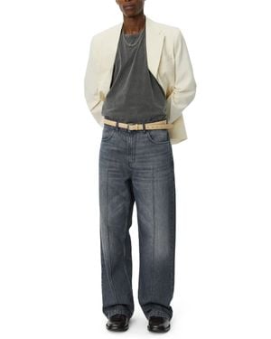 mfpen Relaxed-Fit Wide-Leg Ceremony Jeans - Gray