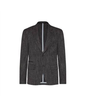 Ferragamo Two Button Blazer - Black
