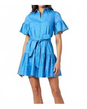 Shoshanna Lima Dress - Blue