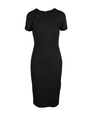 Liu Jo Stretch Viscose Sheath Dress - Black