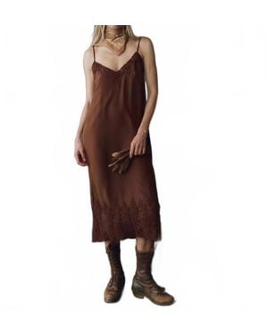 The Great The Legacy Dress - Brown