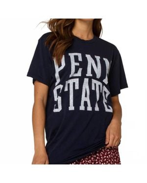 The Original Retro Brand Retro Penn State Boyfriend Tee - Blue