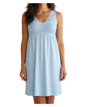 Twelve Eighty Eight Leslie Tank Chemise - Blue