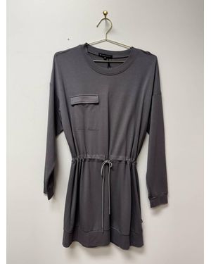 Thrive Societe Patch Pocket Dress - Gray