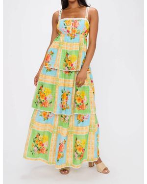 Show Me Your Mumu Peyton Midi Dress - Yellow