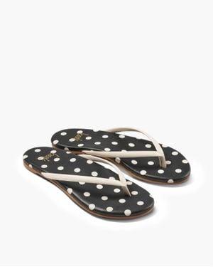 Beek Sunbeam Polka Dot Sandal - White