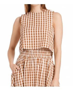 Livro Sleeveless Crop Top - Multicolor