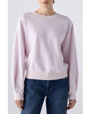 AMO Katarina Crew Neck Sweatshirt - Purple