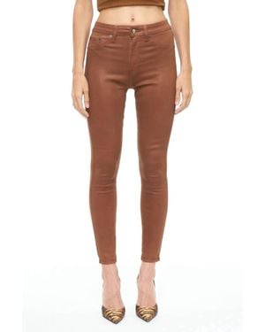 Pistola Aline Skinny Denim - Brown