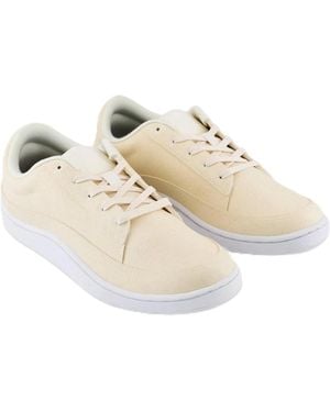 ALLBIRDS Plant Pacer Sneakers Leather Lace Up Casual Shoes Zap2484 - Natural