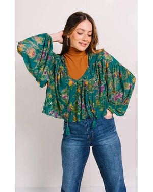 Free People Up For Anything Top - Green