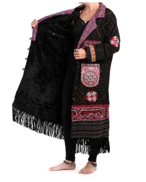 StandAwt Rare Merino Wool Coat - Black