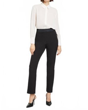Toccin Carmela Cigarette Tuxedo Pant - Black