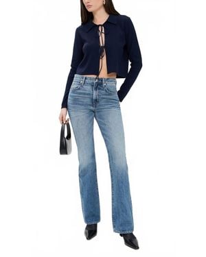 SLVRLAKE Denim Anita High Rise Boot Jeans - Blue