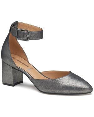 Johnston & Murphy Trista Suede Pump - Metallic