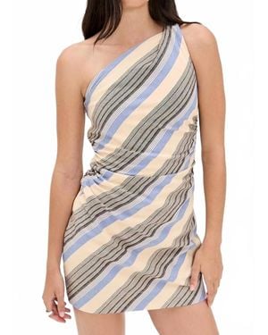 Faithfull the Brand Marga Mini Dress - Blue