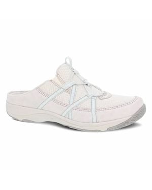 Dansko Hayleigh Mule Suede Sneakers - White